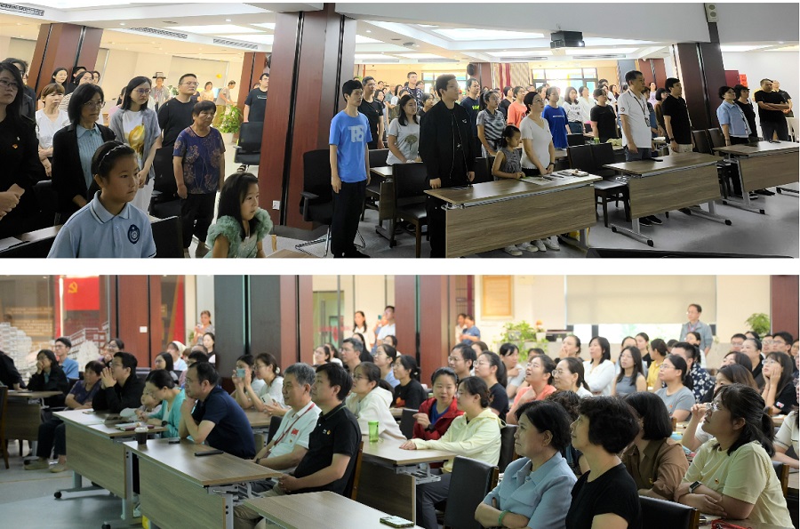 生物物理所组织集中观看纪念中国人民抗日战争暨世界反法西斯战争胜利80周年大会