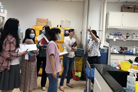 管理干部专题调研团队到高璞课题组开展现场调研