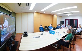 生物物理所组织参加金沙集团1862cc全面从严治党暨2020年党建工作推进会